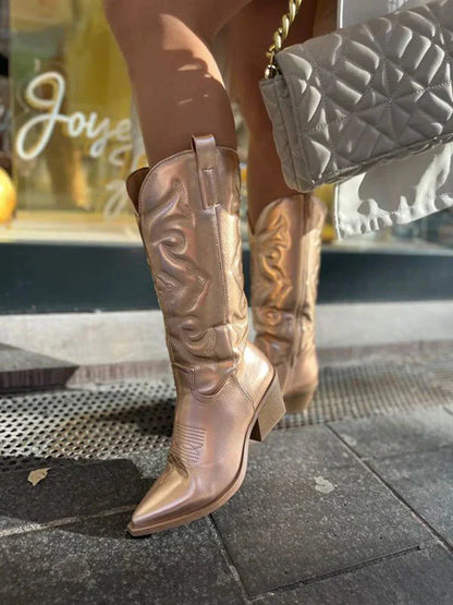 Elegant Women's Cowboy Boots
