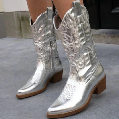 Elegant Women's Cowboy Boots