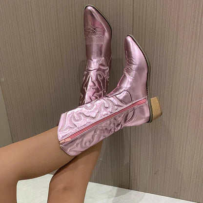 Elegant Women's Cowboy Boots
