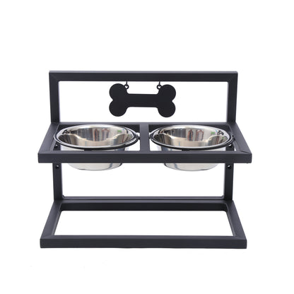 Elevated Dog Feeding Station - Stylish & Functional