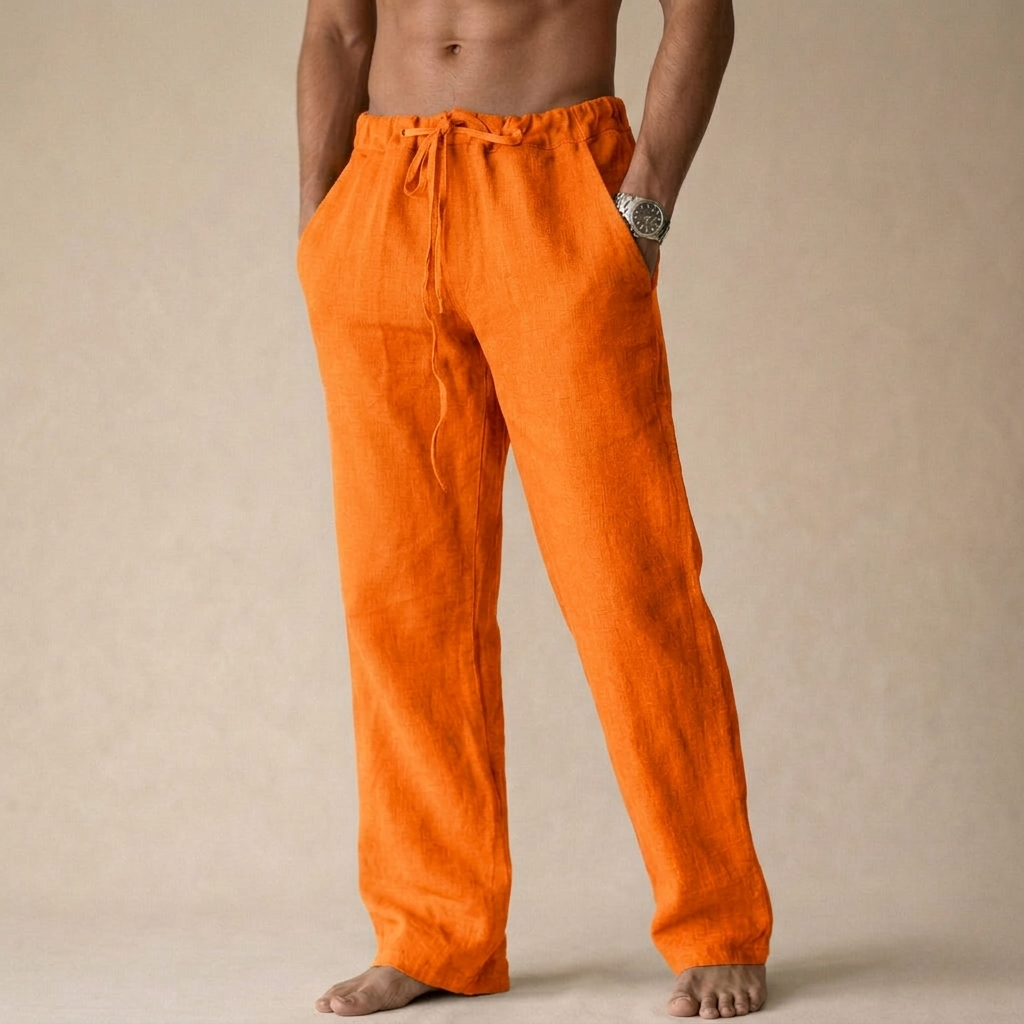 Eligio Linen Trousers - Image 1