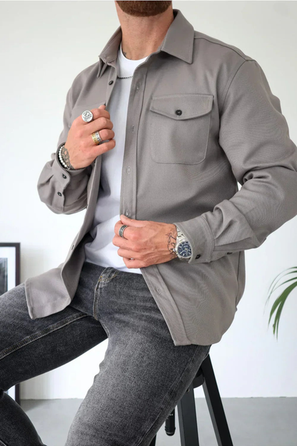Elijah | Stylish Casual Overshirt - Image 2