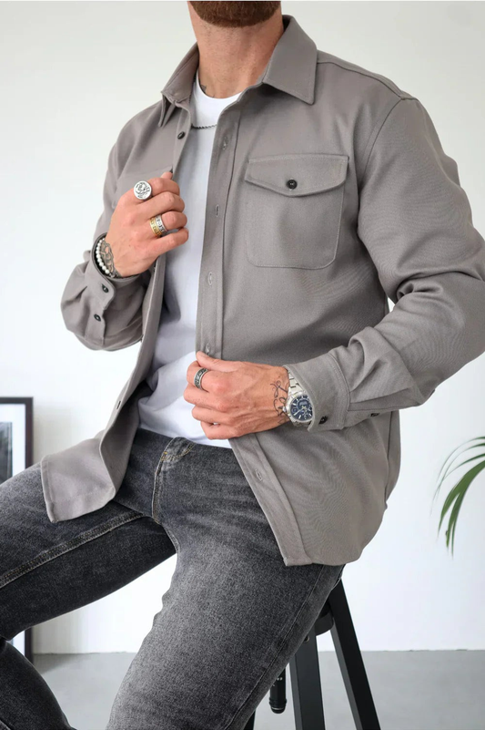 Elijah | Stylish Casual Overshirt - Image 2