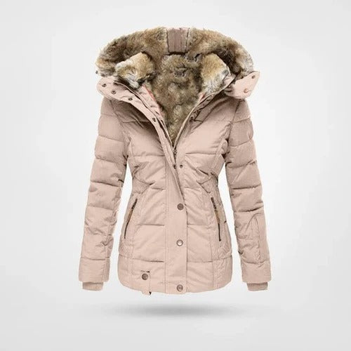 Elna | Women's Lined Padded Hooded Jacket