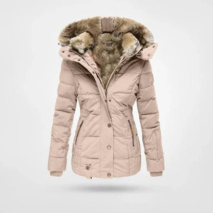 Elna | Women's Lined Padded Hooded Jacket