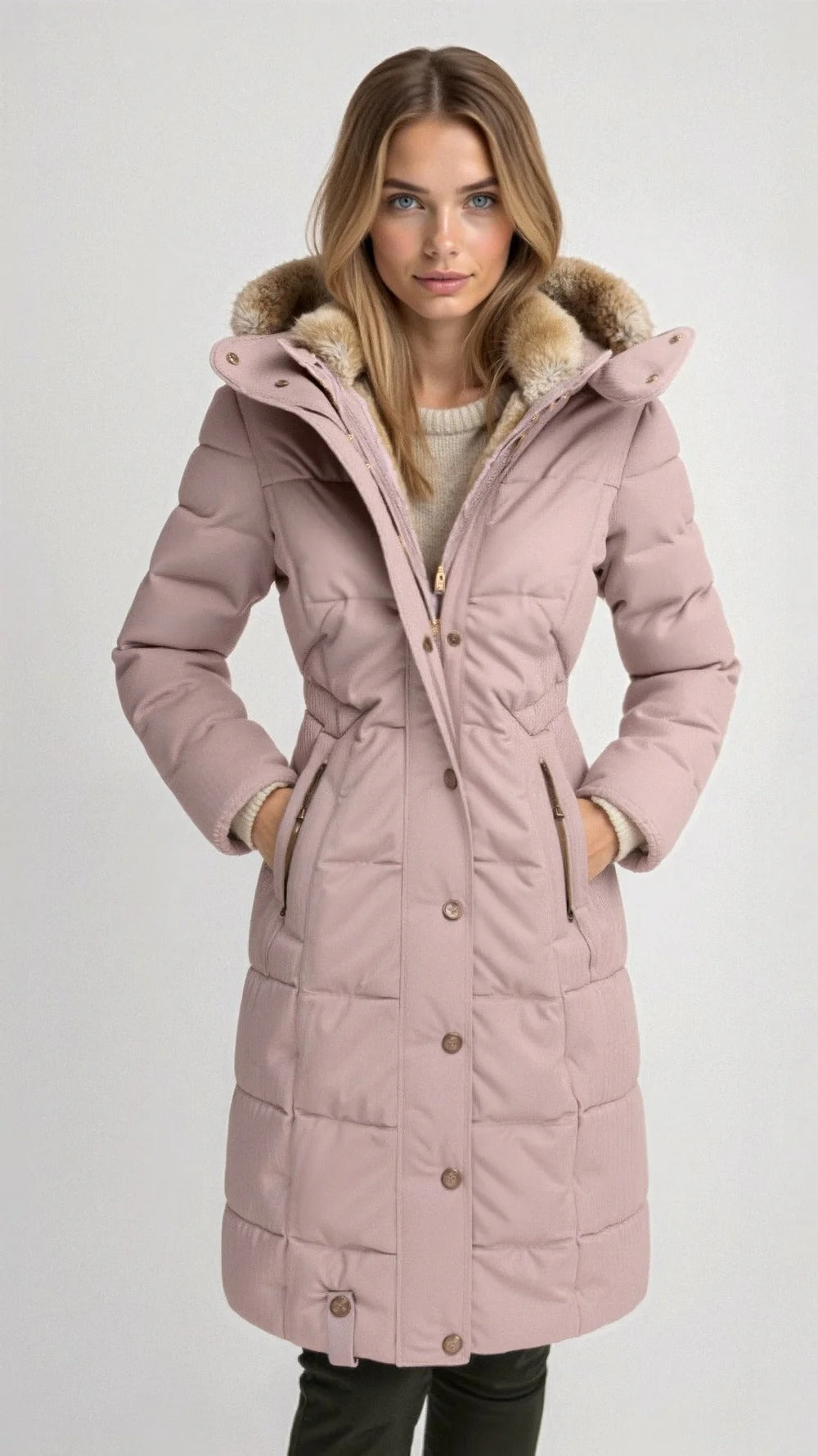 Elna | Women's Lined Padded Hooded Jacket