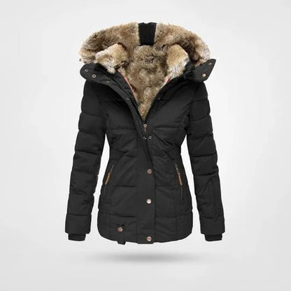 Elna | Women's Lined Padded Hooded Jacket