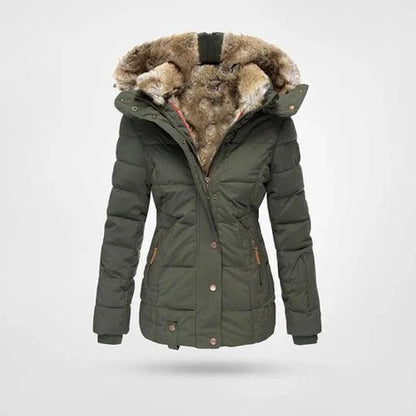 Elna | Women's Lined Padded Hooded Jacket