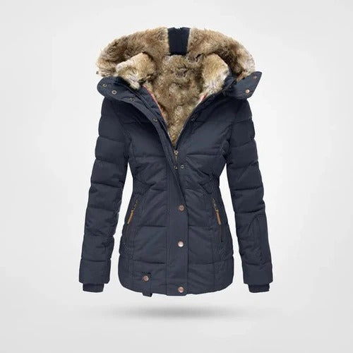 Elna | Women's Lined Padded Hooded Jacket