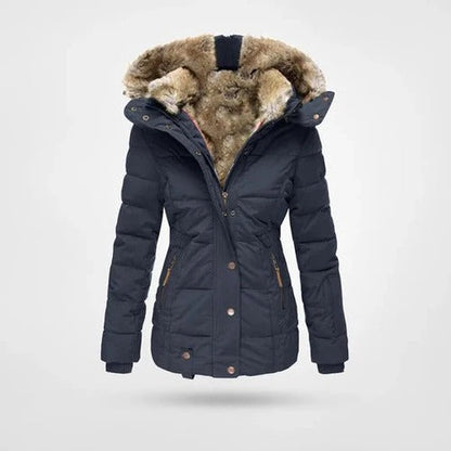 Elna | Women's Lined Padded Hooded Jacket