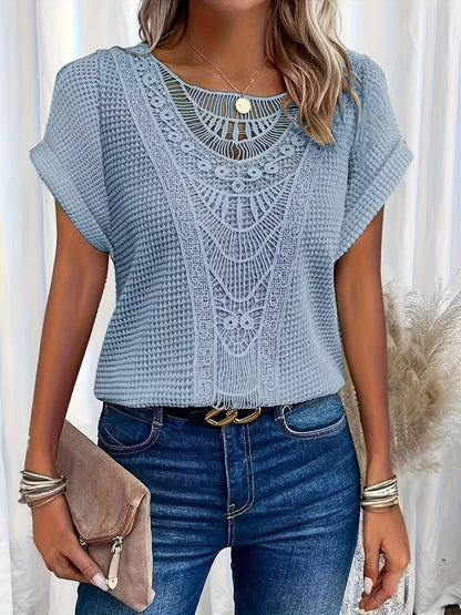Rachel | Beautifully Detailed Knitted Top - Image 4