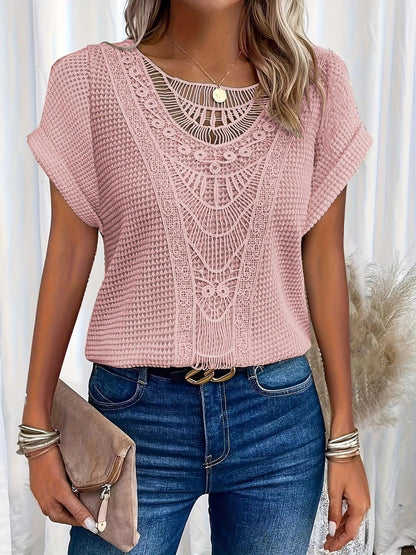 Rachel | Beautifully Detailed Knitted Top - Image 5