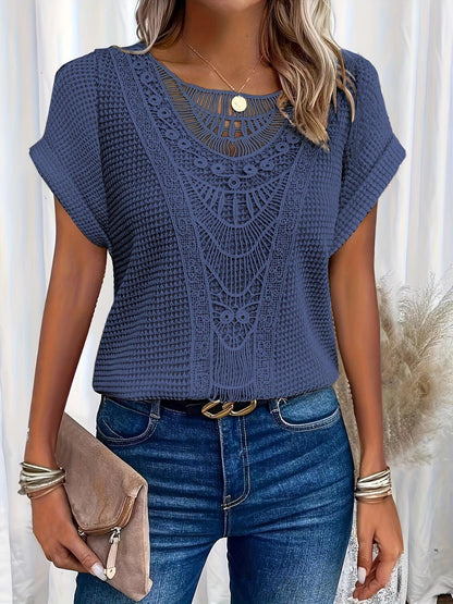 Rachel | Beautifully Detailed Knitted Top - Image 2