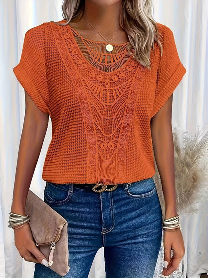 Rachel | Beautifully Detailed Knitted Top - Image 3