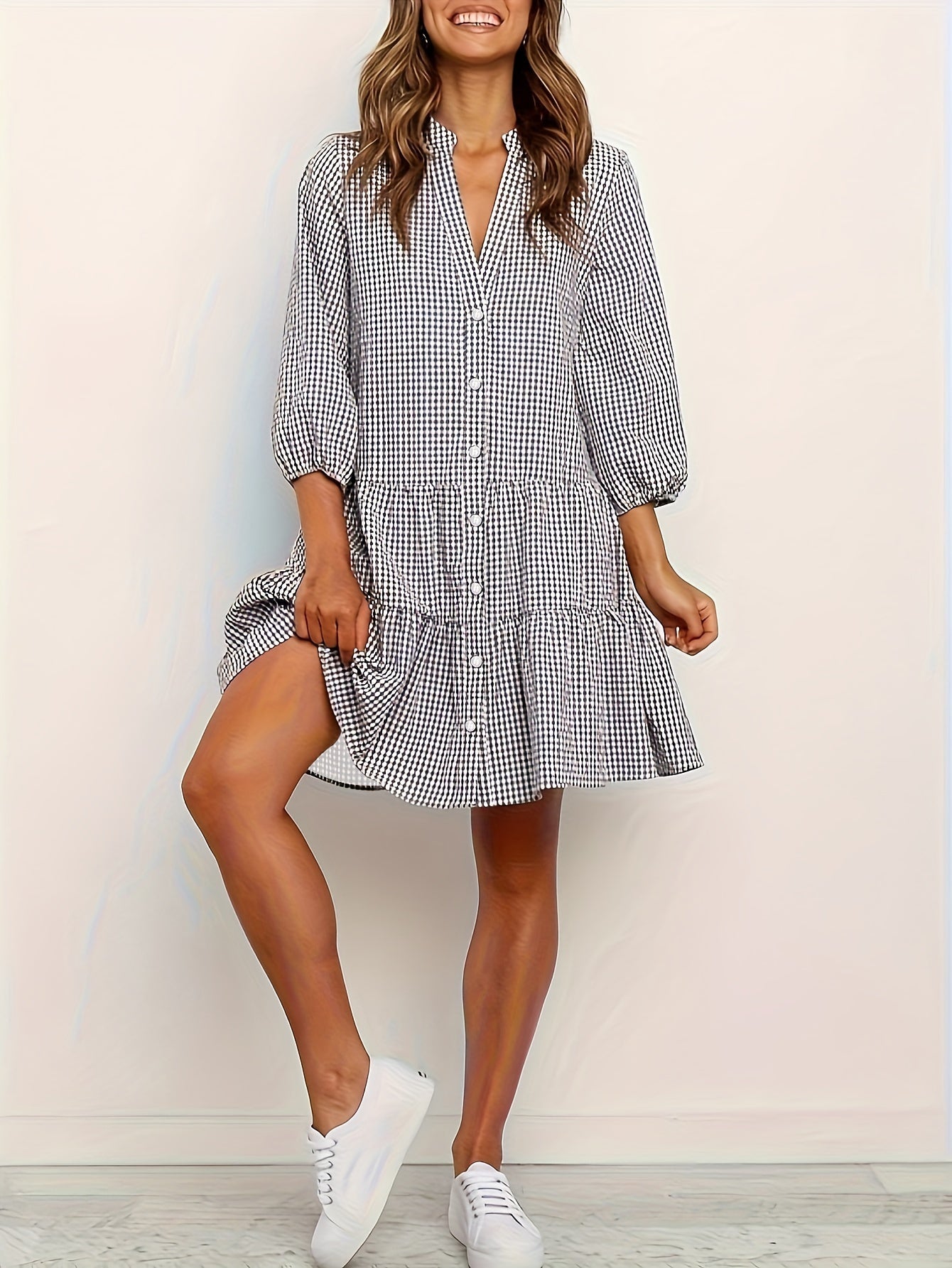 Gina | Playful Striped Dress for Summer - Image 2