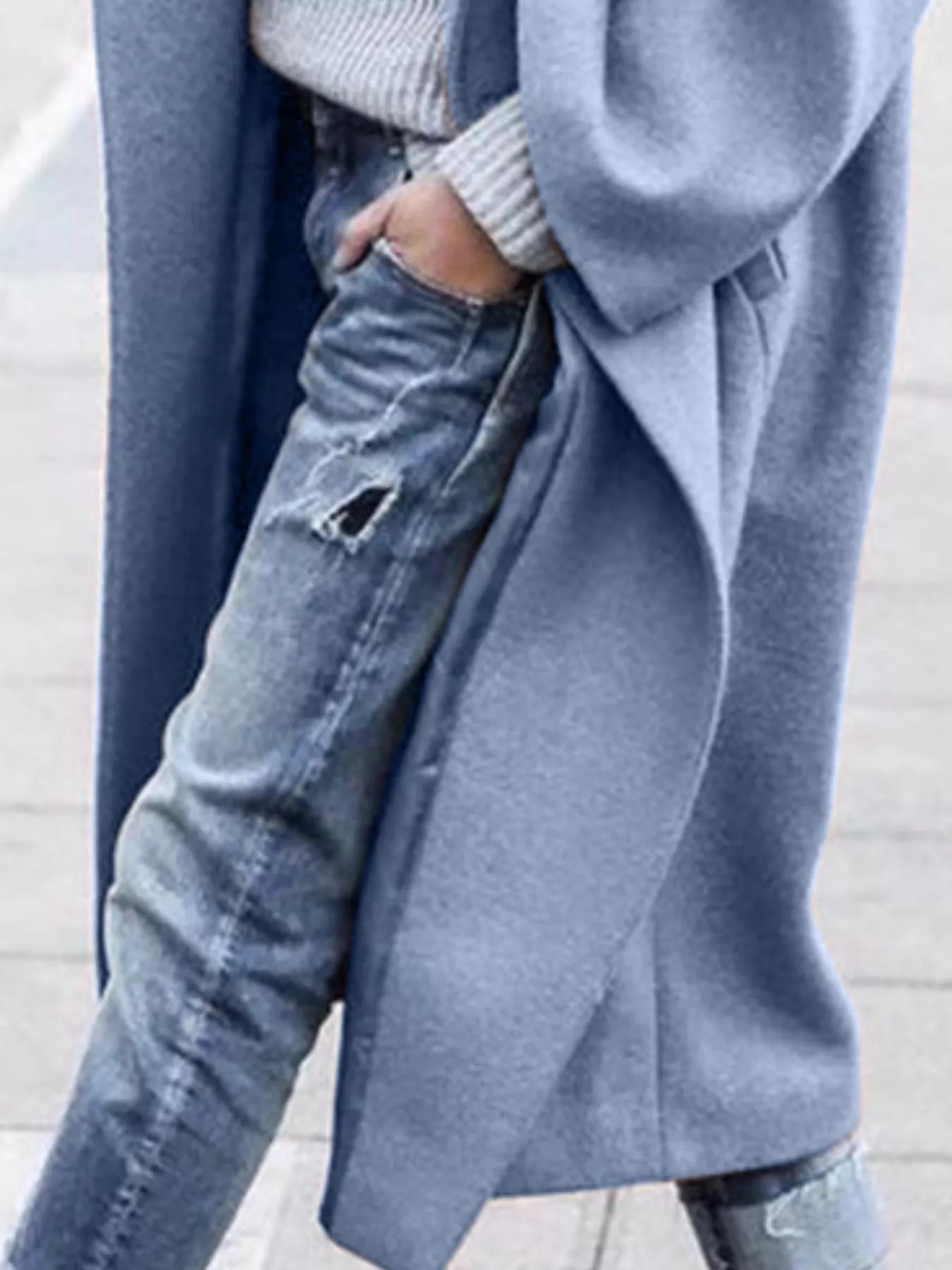 Charlotte | Women's Oversized Long Coat - Image 10