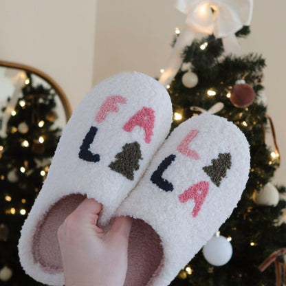 Fa La Christmas Slippers