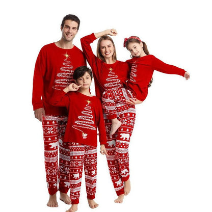 Family Red Christmas Pajama Set | Long Sleeve