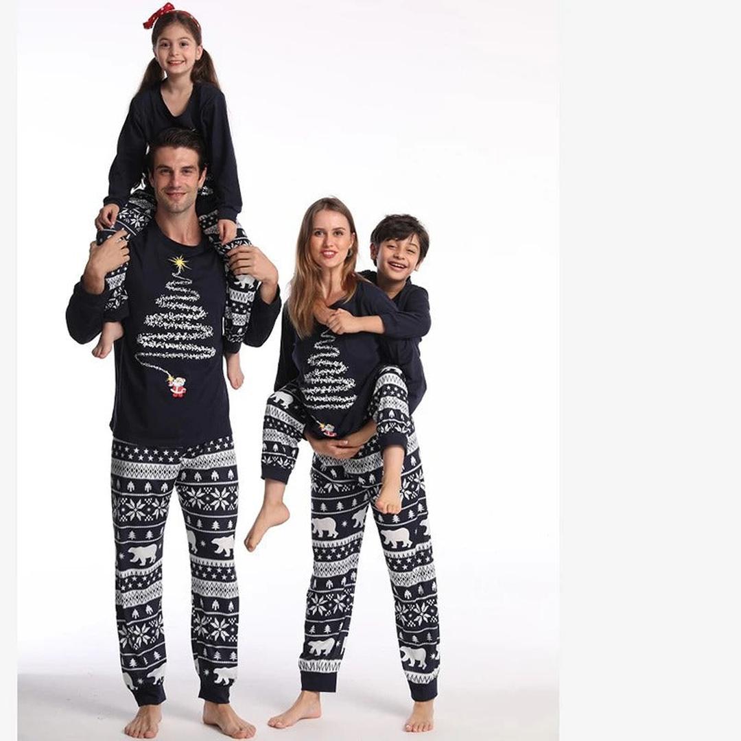 Family Red Christmas Pajama Set | Long Sleeve