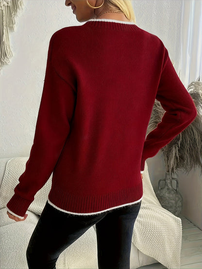 Festive Snowflake Sweater