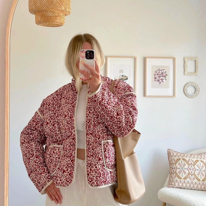Floral Print Jacket