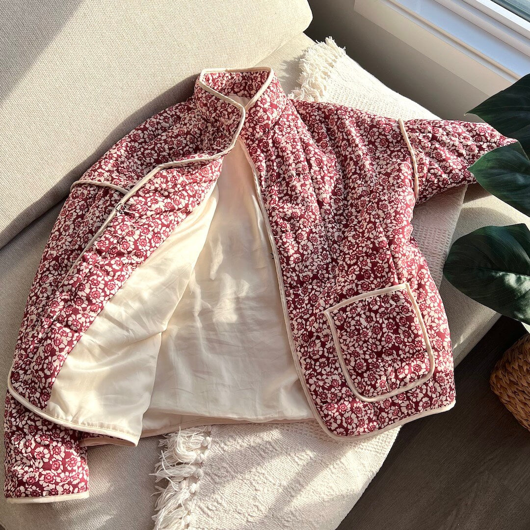 Floral Print Jacket