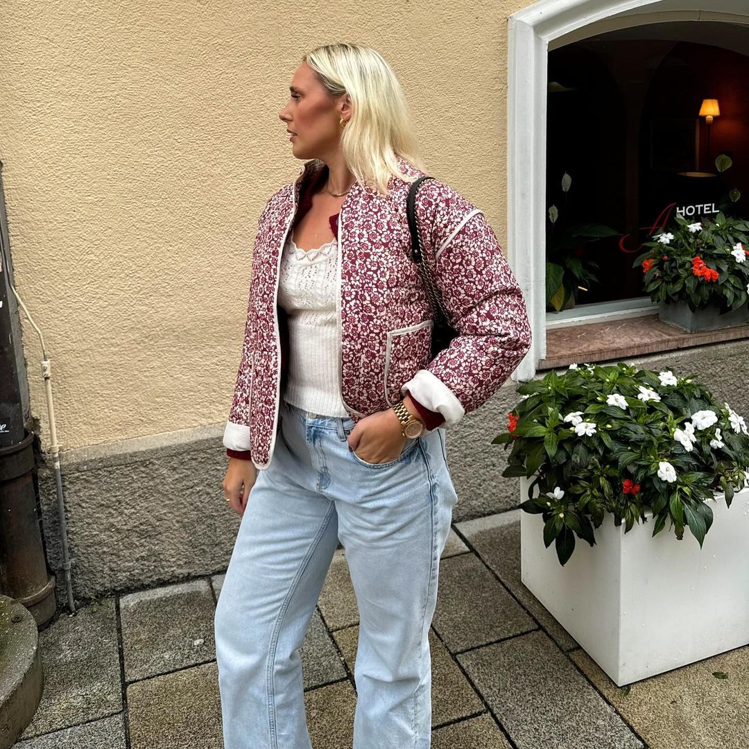 Floral Print Jacket