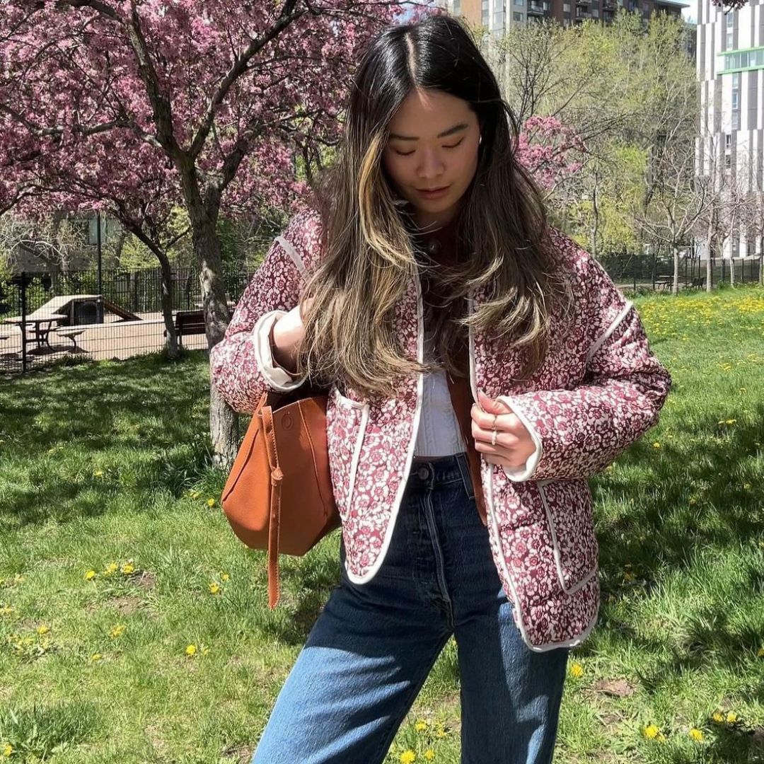 Floral Print Jacket