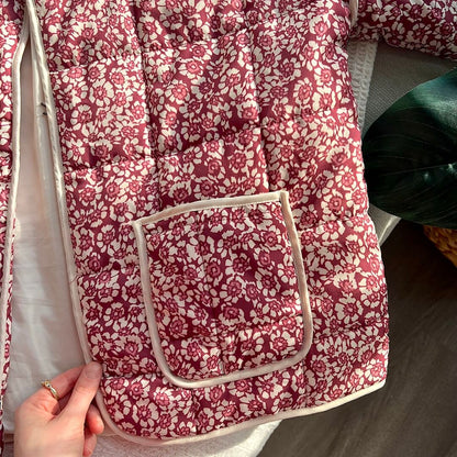 Floral Print Jacket