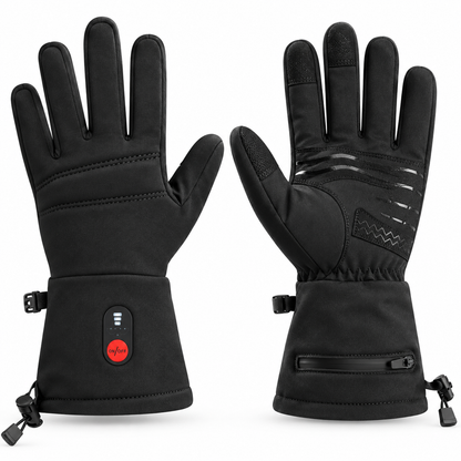 Heated Winter Gloves with USB Heating & Touchscreen – Windproof for Cycling & Work