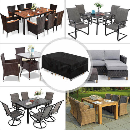 Heavy-Duty Waterproof Outdoor Furniture Covers