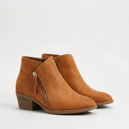 Heeled Ankle Boots - Freya