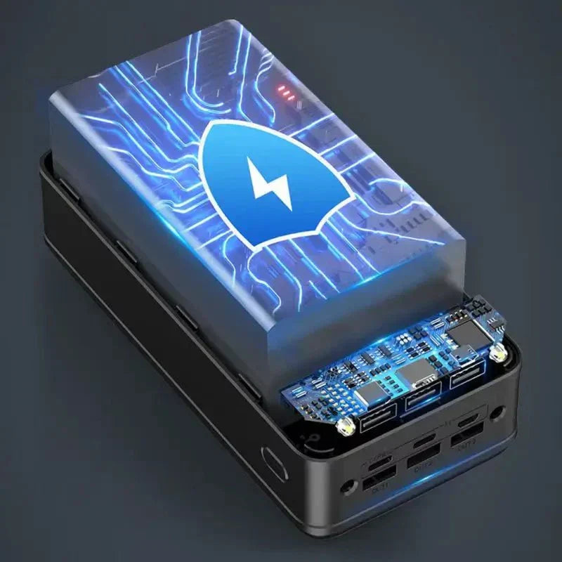 High-Capacity 50,000mAh Power Bank with Digital Display