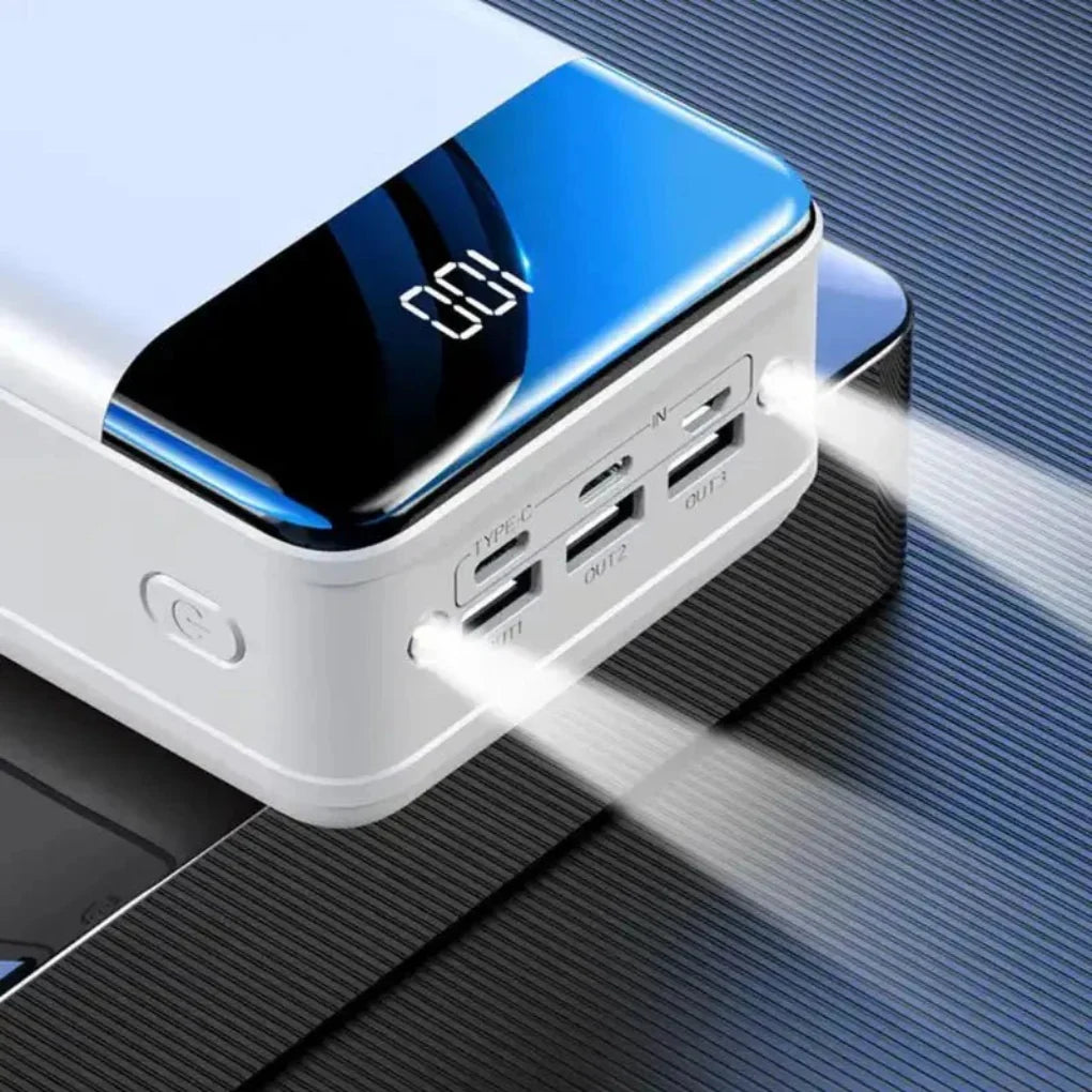 High-Capacity 50,000mAh Power Bank with Digital Display