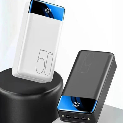 High-Capacity 50,000mAh Power Bank with Digital Display