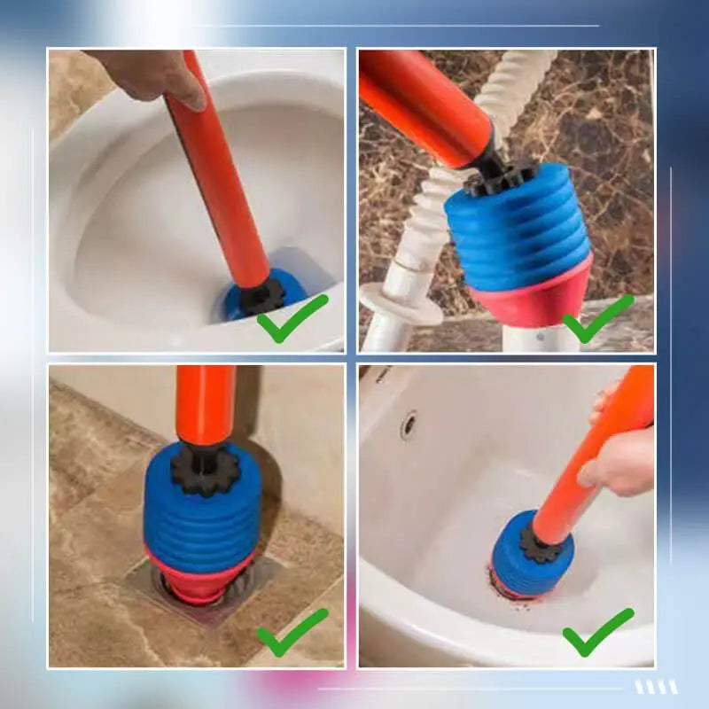 High-Pressure Toilet Plunger