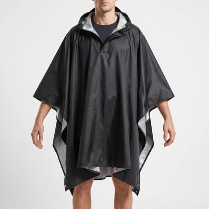 Hooded Outdoor Rain Poncho