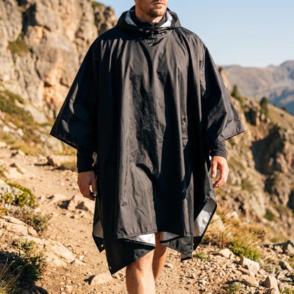 Hooded Outdoor Rain Poncho