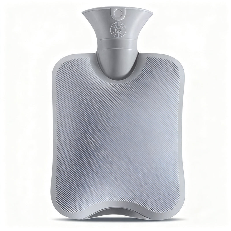 Hot Water Bottle with Optional Plush Cover, 500–2000 ml