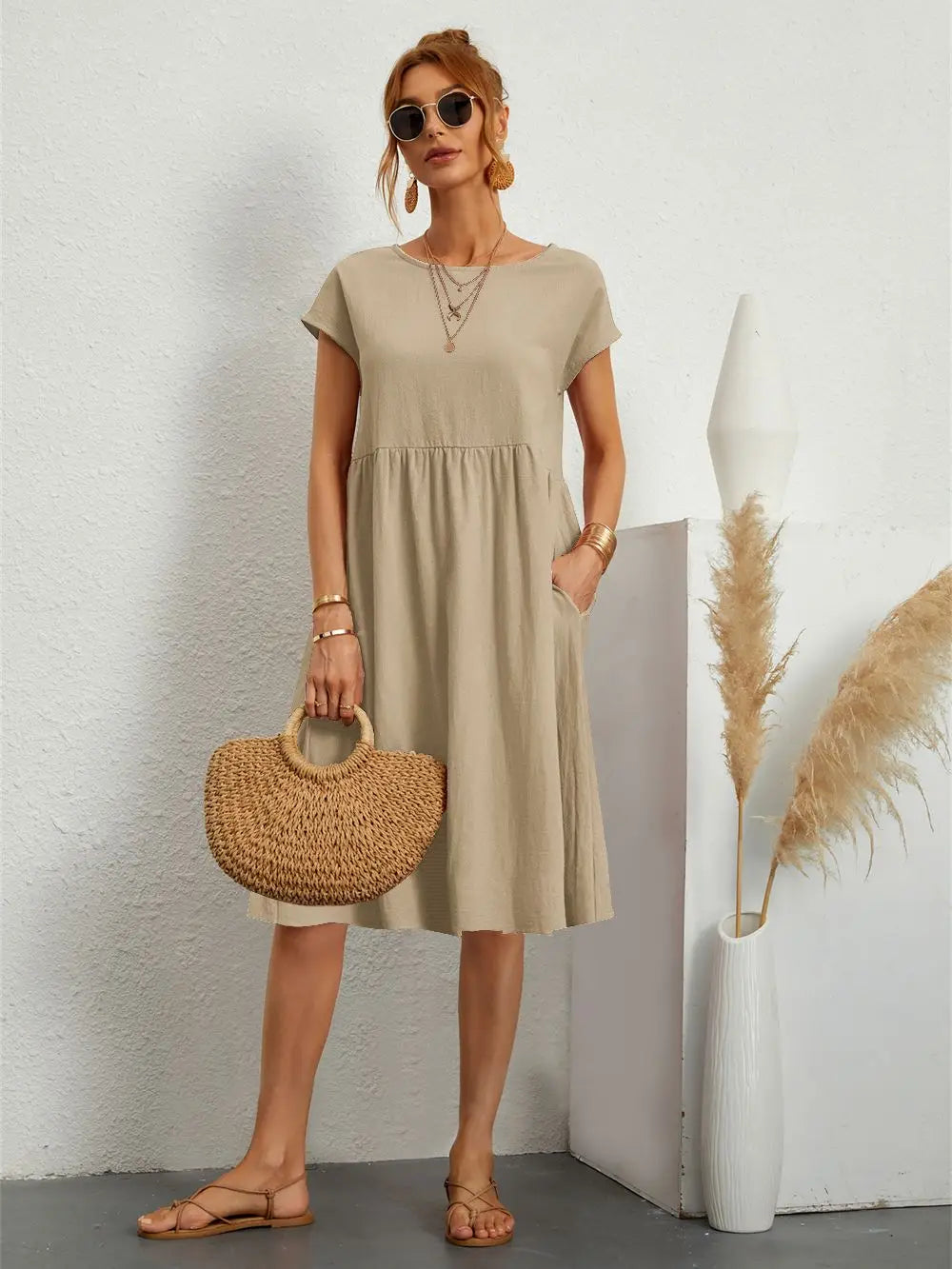 Kiara | Stylish Casual Pocket Dress for Everyday Comfort - Image 3