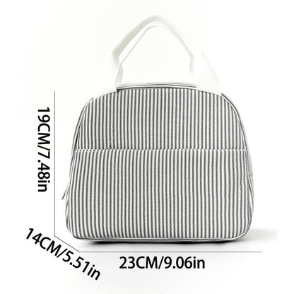 Insulated Lunch Bag with Durable Zipper