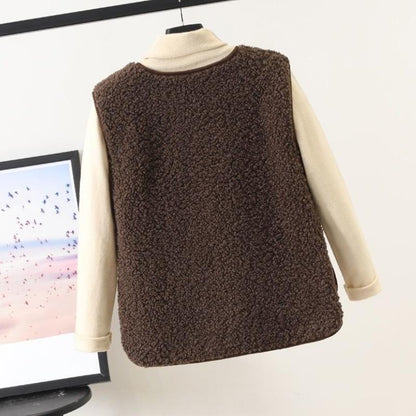 Tammy | Women's Button Front Casual Vest - Image 3