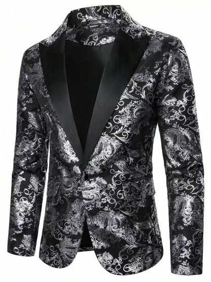 Jacquard Blazer
