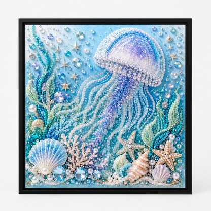Jellyfish 3D Pearl Mosaic Art Kit