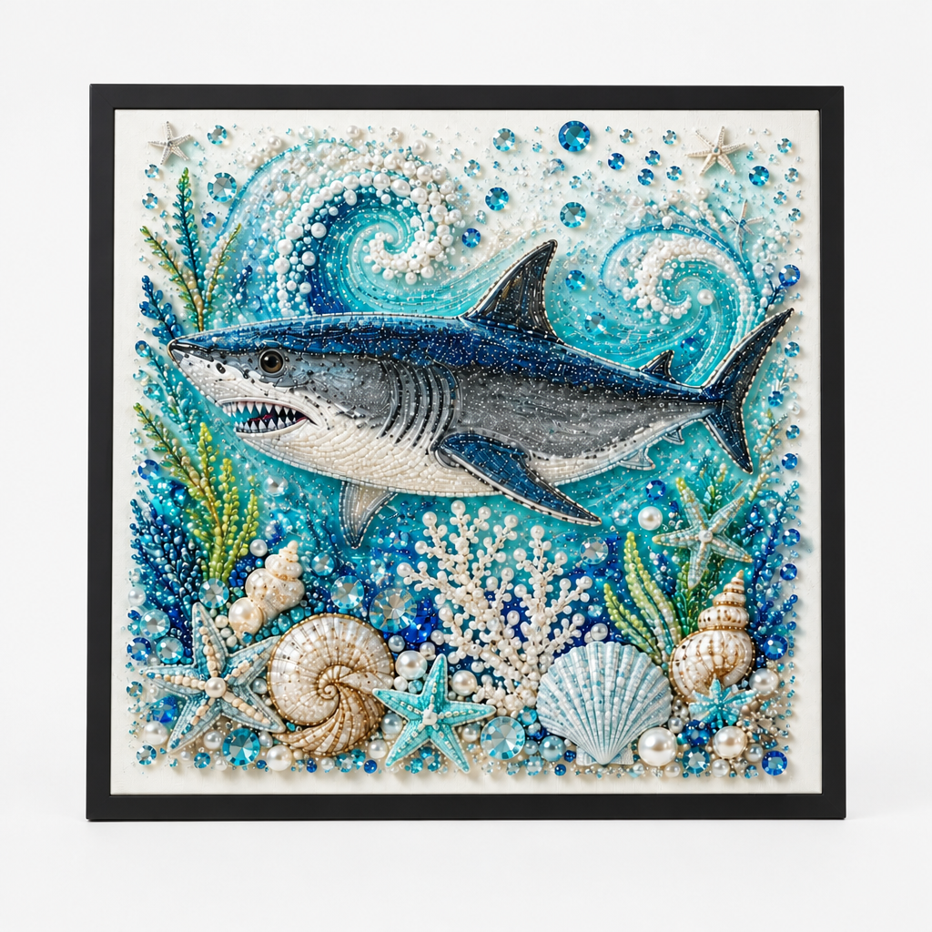 Jellyfish 3D Pearl Mosaic Art Kit