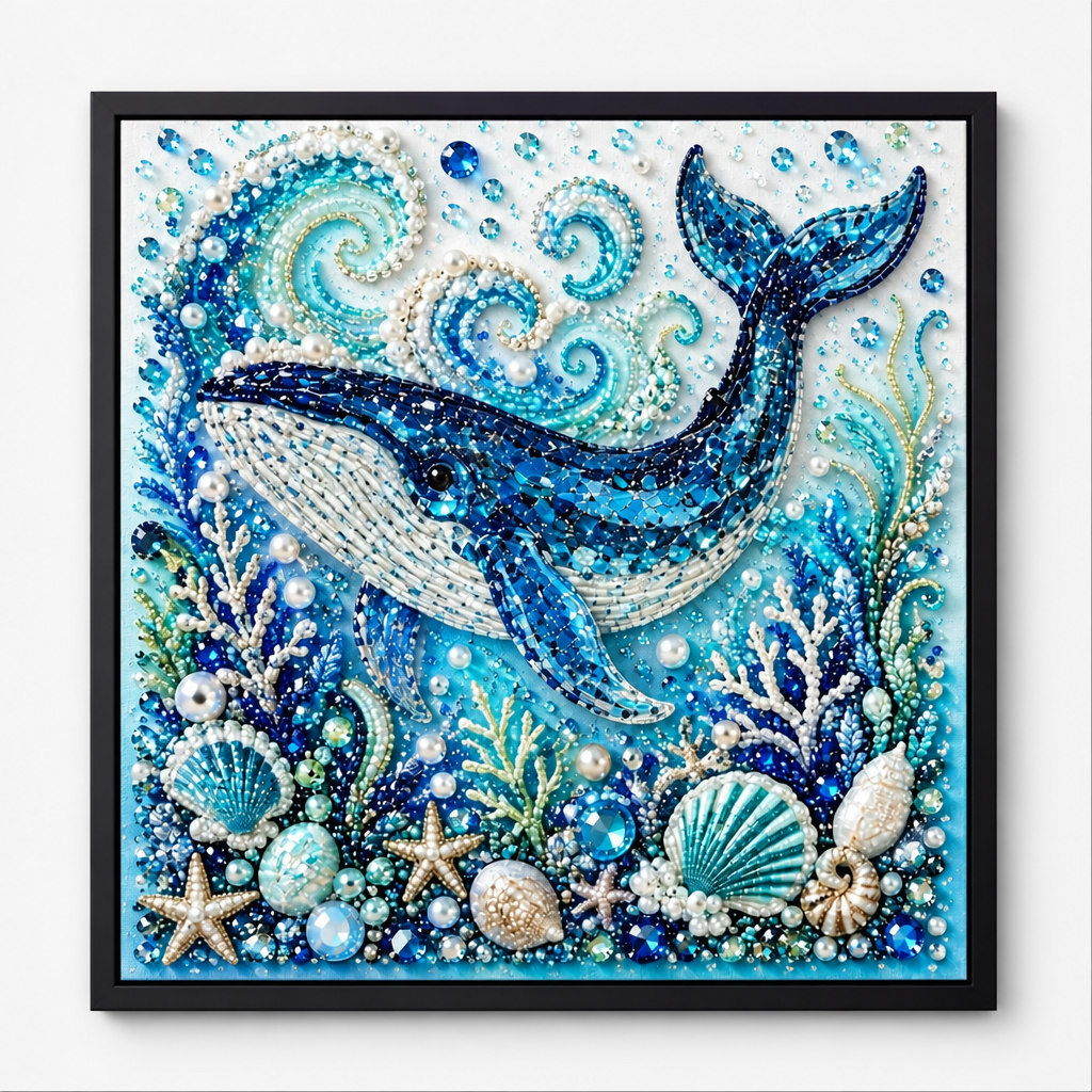 Jellyfish 3D Pearl Mosaic Art Kit