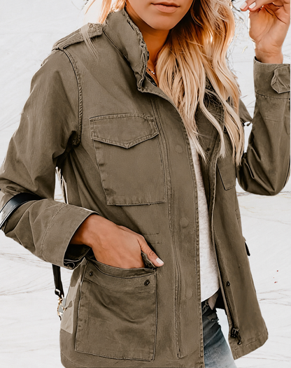 Jessica | Women's Versatile Zip Jacket with Multiple Pockets - Image 1