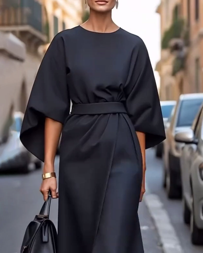 Johanne | Women's Wrap Midi Dress