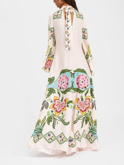 Jillian | Elegant Floral Long Sleeve Maxi Dress for All Occasions - Image 2