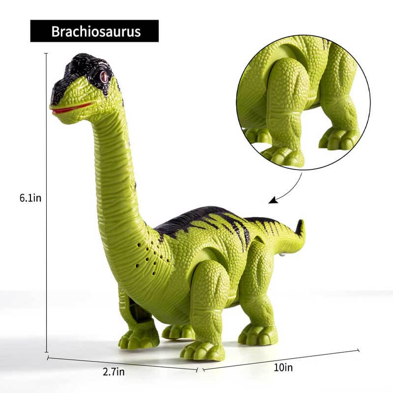 Kids' Electronic Walking Dinosaur Toy with Lights & Sounds